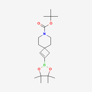 tert-Butyl 2-(4,4,5,5-tetramethyl-1,3,2-dioxaborolan-2-yl)-7-azaspiro[3.5]non-1-ene-7-carboxylate