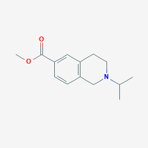 methyl 2-propan-2-yl-3,4-dihydro-1H-isoquinoline-6-carboxylate