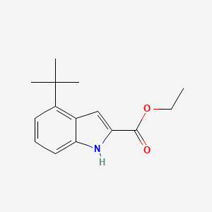 ethyl 4-tert-butyl-1H-indole-2-carboxylate