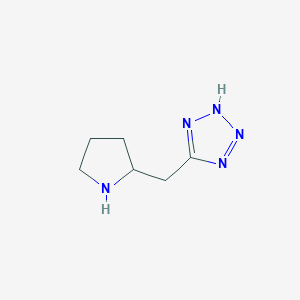 5-[[(2S)-pyrrolidin-2-yl]methyl]-1H-tetrazole