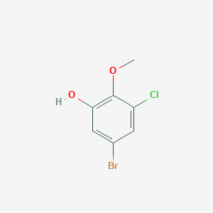 5-Bromo-3-chloro-2-methoxyphenol