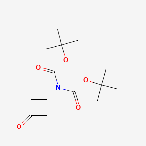 Tert-butyl N-tert-butoxycarbonyl-N-(3-oxocyclobutyl)carbamate