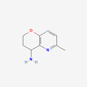 3,4-dihydro-6-methyl-2H-Pyrano[3,2-b]pyridin-4-amine