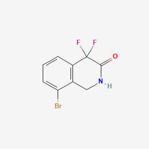 8-Bromo-4,4-difluoro-1,2-dihydroisoquinolin-3-one