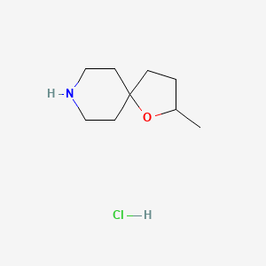 2-Methyl-1-oxa-8-azaspiro[4.5]decane;hydrochloride