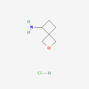 2-Oxaspiro[3.3]heptan-7-amine;hydrochloride