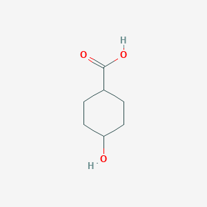 molecular formula C7H12O3 B153621 反式-4-羟基环己烷甲酸 CAS No. 3685-26-5