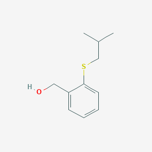 molecular formula C11H16OS B15362128 2-iso-Butylthiobenzyl alcohol 