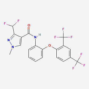 molecular formula C20H13F8N3O2 B15362130 Fungicide5 