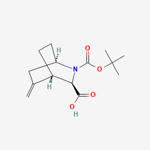 (1R,3R,4S)-2-tert-butoxycarbonyl-5-methylene-2-azabicyclo[2.2.2]octane-3-carboxylic acid