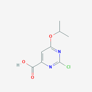 2-Chloro-6-isopropoxy-pyrimidine-4-carboxylic acid