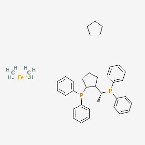 (1R)-1-(Diphenylphosphino)-2-[(1R)-1-(diphenylphosphino)ethyl]ferrocene