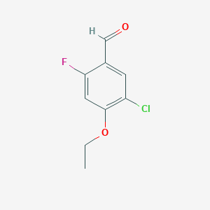 5-Chloro-4-ethoxy-2-fluorobenzaldehyde