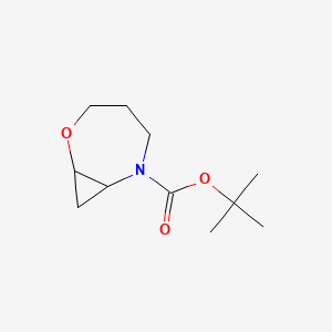 molecular formula C11H19NO3 B15362486 Tert-butyl 2-oxa-6-azabicyclo[5.1.0]octane-6-carboxylate 