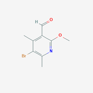 5-Bromo-2-methoxy-4,6-dimethyl-3-pyridinecarboxaldehyde