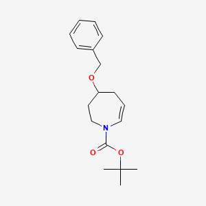 Tert-butyl 4-benzyloxy-2,3,4,5-tetrahydroazepine-1-carboxylate