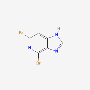 4,6-Dibromo-1H-imidazo[4,5-C]pyridine