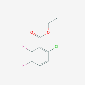 molecular formula C9H7ClF2O2 B15362664 Ethyl 6-chloro-2,3-difluorobenzoate 