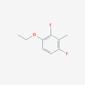 molecular formula C9H10F2O B15362674 1-Ethoxy-2,4-difluoro-3-methylbenzene 