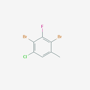 5-Chloro-2,4-dibromo-3-fluorotoluene