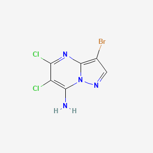 3-Bromo-5,6-dichloropyrazolo[1,5-A]pyrimidin-7-amine