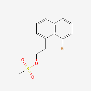 2-(8-Bromonaphthalen-1-yl)ethyl methanesulfonate