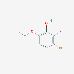 3-Bromo-6-ethoxy-2-fluorophenol