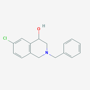 2-benzyl-6-chloro-3,4-dihydro-1H-isoquinolin-4-ol