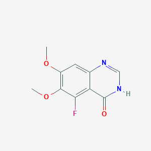 5-fluoro-6,7-dimethoxy-4(3H)-Quinazolinone