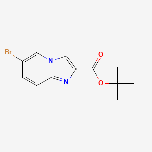 tert-Butyl 6-bromoimidazo[1,2-a]pyridine-2-carboxylate