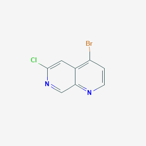 4-Bromo-6-chloro-1,7-naphthyridine