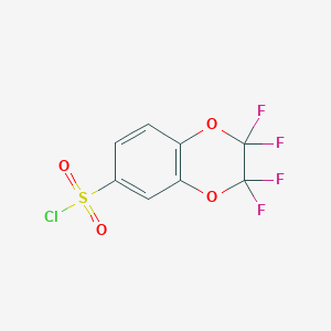 2,2,3,3-Tetrafluoro-2,3-dihydro-benzo[1,4]dioxine-6-sulfonyl chloride