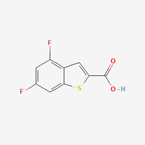 4,6-Difluoro-1-benzothiophene-2-carboxylic acid