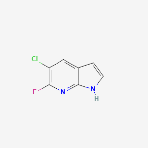 5-Chloro-6-fluoro-1H-pyrrolo[2,3-b]pyridine