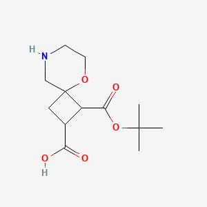 1-(tert-Butoxycarbonyl)-5-oxa-8-azaspiro[3.5]nonane-2-carboxylic acid