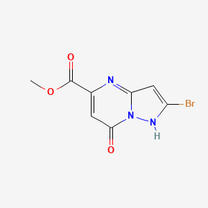 Methyl 2-bromo-7-hydroxypyrazolo[1,5-A]pyrimidine-5-carboxylate