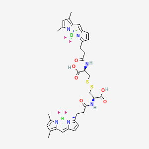 molecular formula C34H38B2F4N6O6S2 B15364075 BODIPY FL L-Cystine 