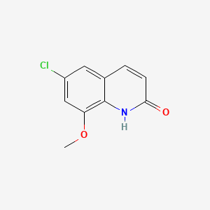 6-Chloro-8-methoxyquinolin-2(1H)-one