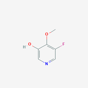 molecular formula C6H6FNO2 B15364159 5-Fluoro-4-methoxypyridin-3-ol 