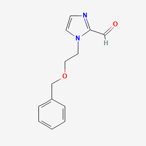 1-(2-(Benzyloxy)ethyl)-1H-imidazole-2-carbaldehyde