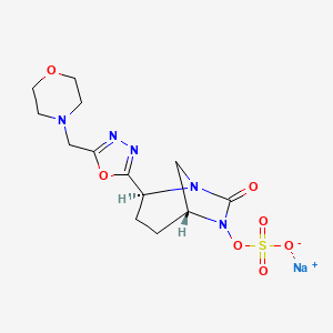 molecular formula C13H18N5NaO7S B15364311 Antibacterial agent 48 