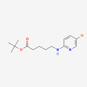 tert-Butyl 5-((5-bromopyridin-2-yl)amino)pentanoate