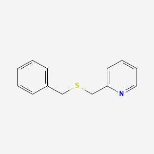 molecular formula C13H13NS B15364424 2-(Benzylthiomethyl)pyridine 