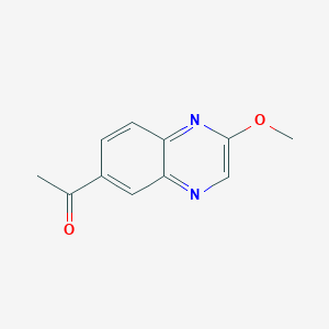 1-(2-Methoxy-6-quinoxalinyl)ethanone