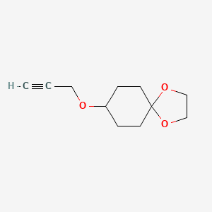 8-(Prop-2-ynyloxy)-1,4-dioxaspiro[4.5]decane