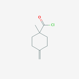 1-Methyl-4-methylidenecyclohexane-1-carbonyl chloride