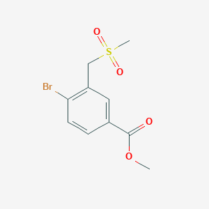 Methyl 4-bromo-3-((methylsulfonyl)methyl)benzoate