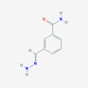 3-(Hydrazinylidenemethyl)benzamide