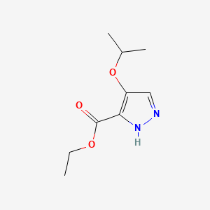 Ethyl 4-isopropoxy-1H-pyrazole-3-carboxylate