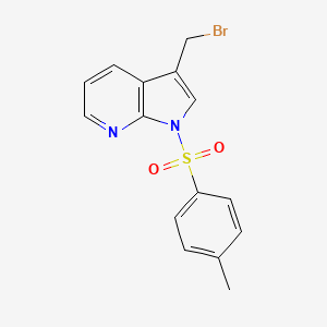 3-Bromomethyl-1-(toluene-4-sulfonyl)-1H-pyrrolo[2,3-b]pyridine